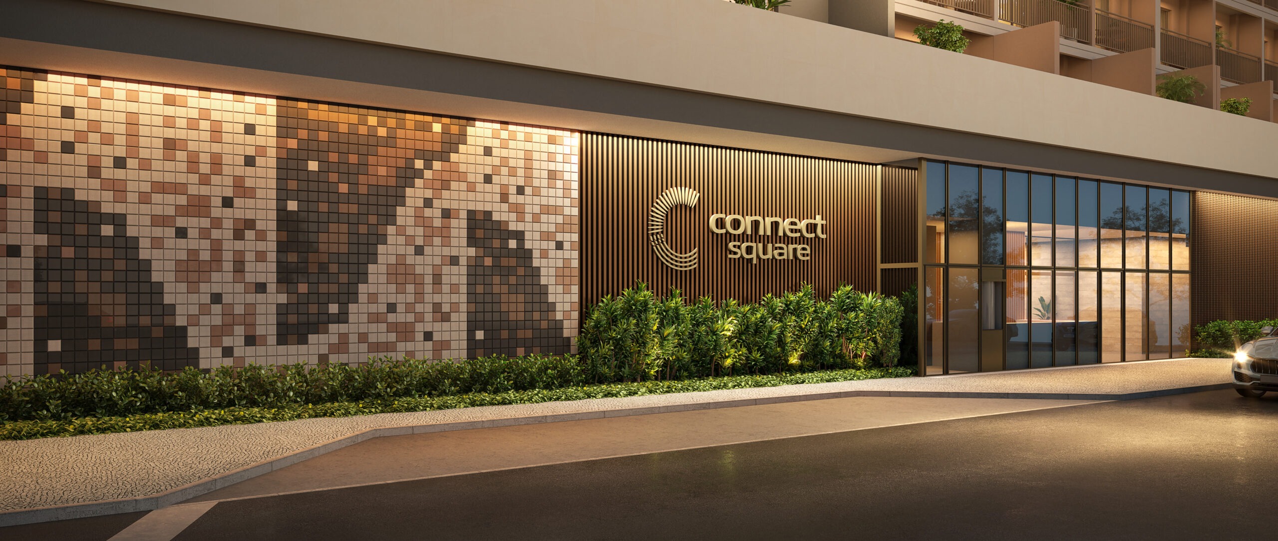 Foto ilustrativa da fachada do mais novo lançamento: Connect Square no Centro do Rj - Rafael Gomes CRECI 87300 (21)99158-8926