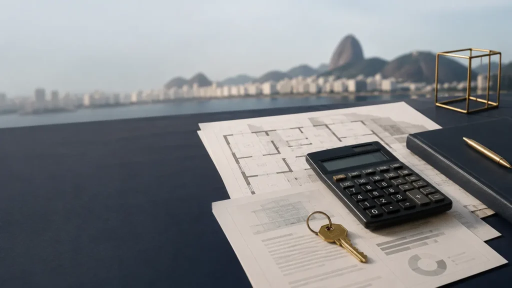 Cálculo do custo real de um imóvel em leilão em Botafogo